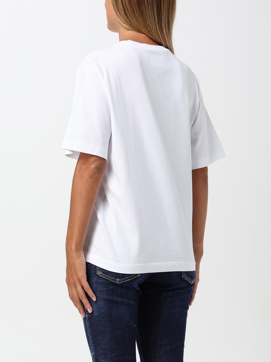 Logo-embroidered T-shirt - White