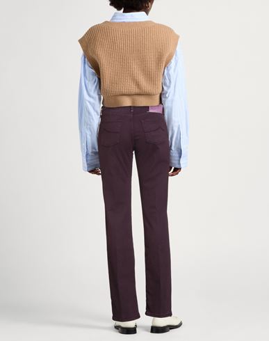 Jacob Cohёn Woman Jeans Plum Size 33 Cotton, Elastane