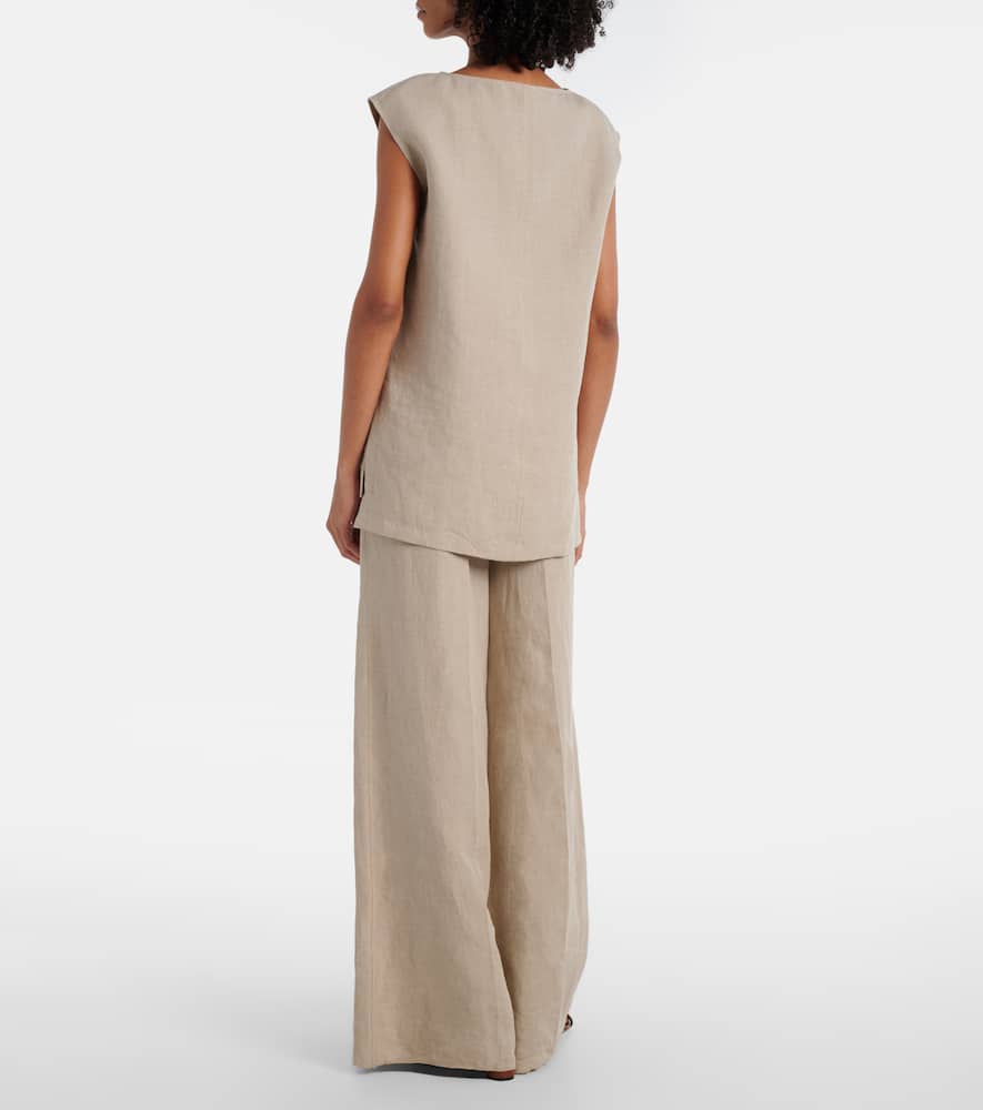 Colombo linen top