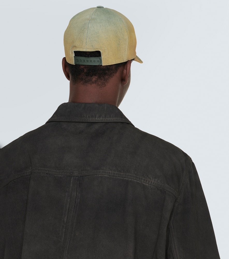 Denim baseball cap