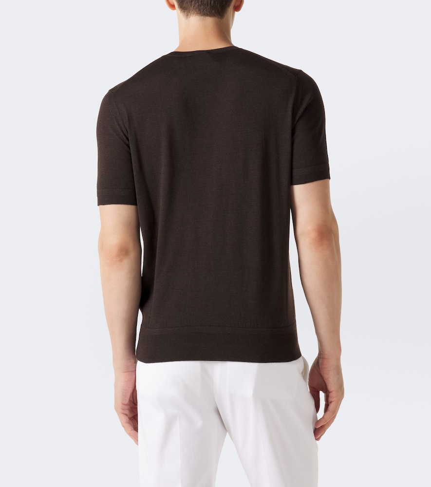 Cashmere and silk T-shirt