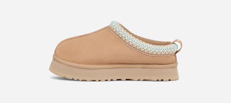 ® Kids' Tazz Suede Slippers in Sand