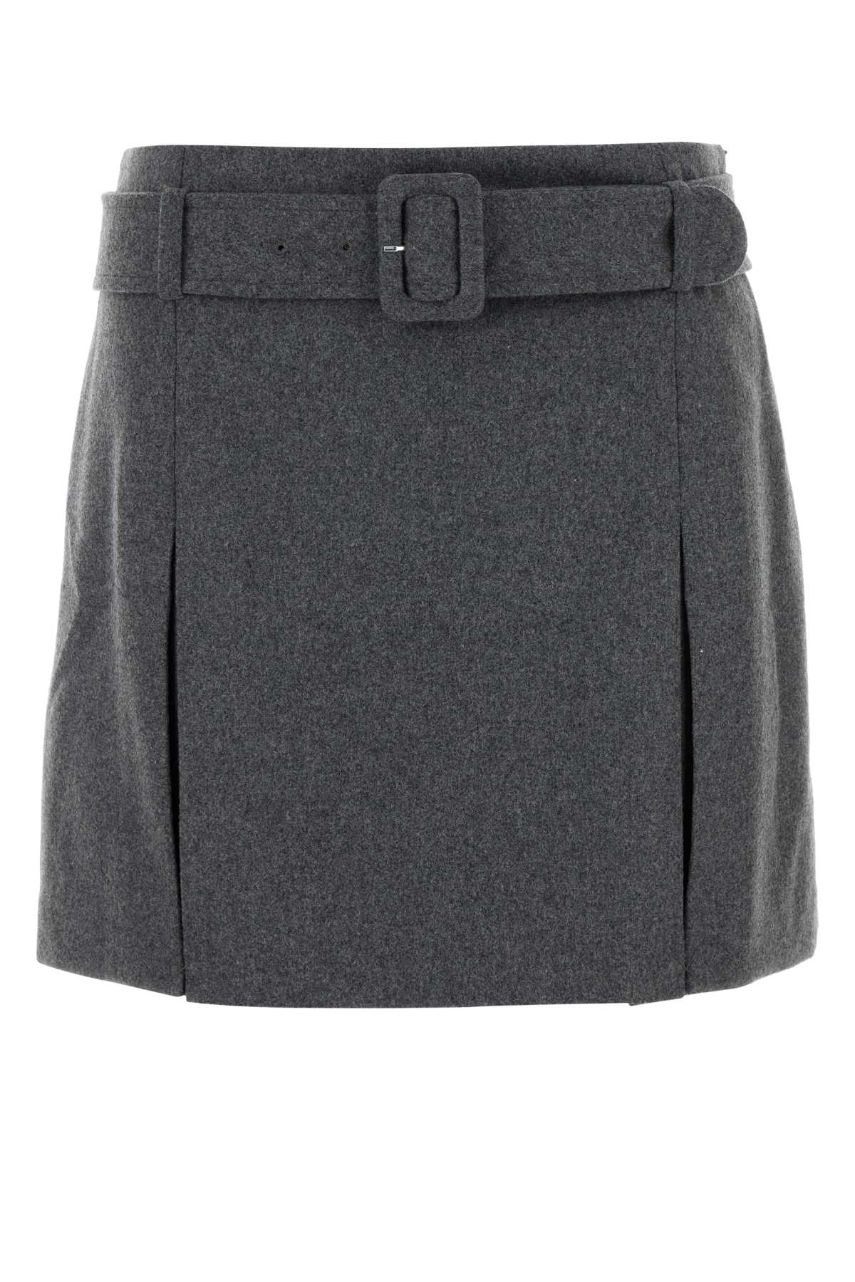 Cecile Mini Skirt — Gray