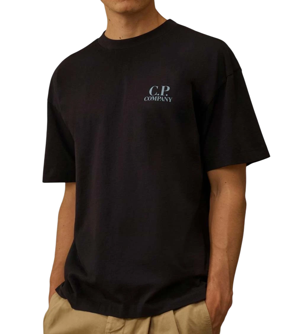 C. P. COMPANY Logo Cotton T-Shirt