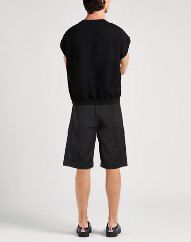 Man Shorts & Bermuda Shorts Black