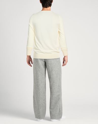 Man Sweater Cream Size M Wool