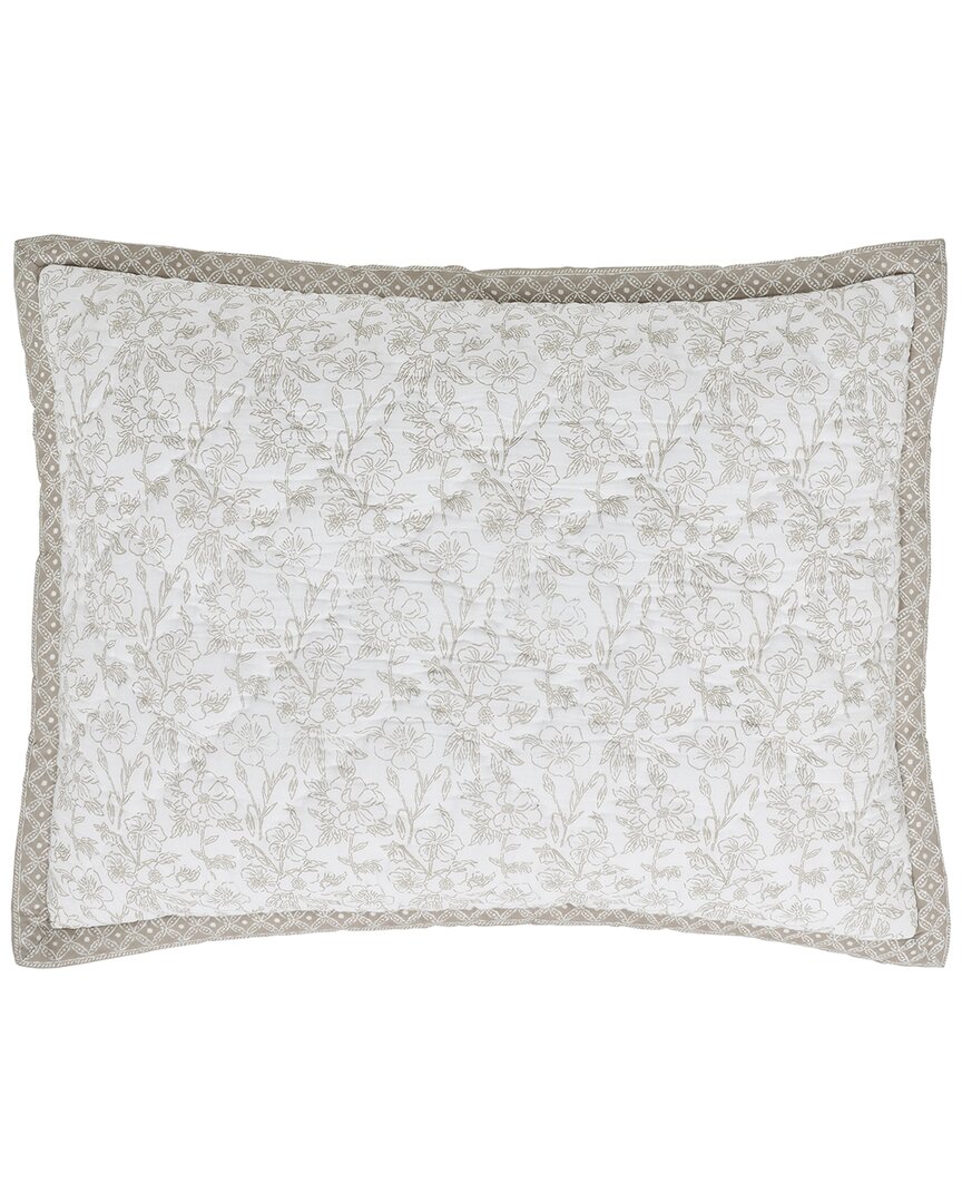 Bliss Printed Cotton Quilt Sham