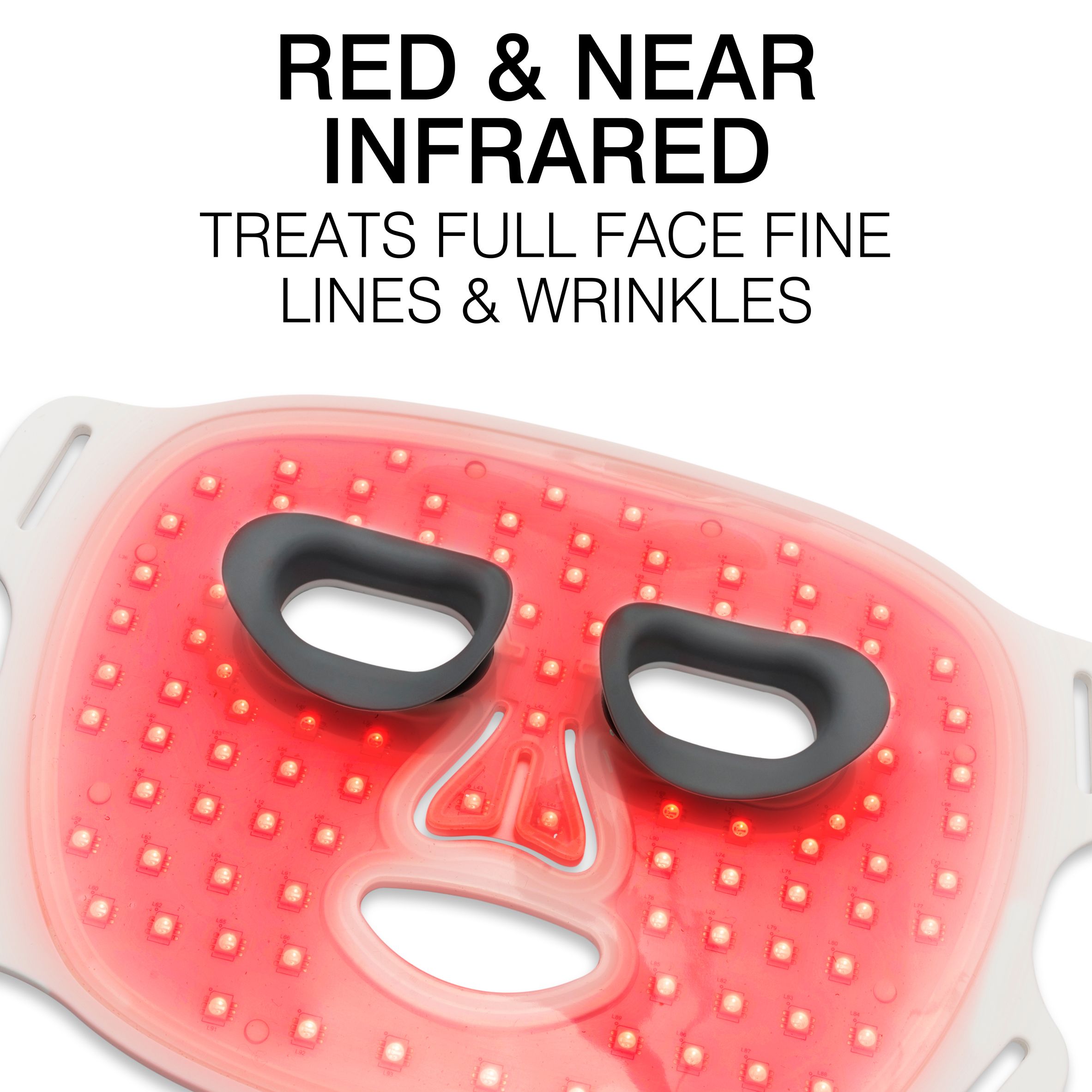 Rio LED Face Mask in White
