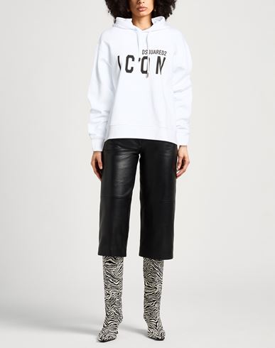 Icon Woman Sweatshirt White Size M Cotton