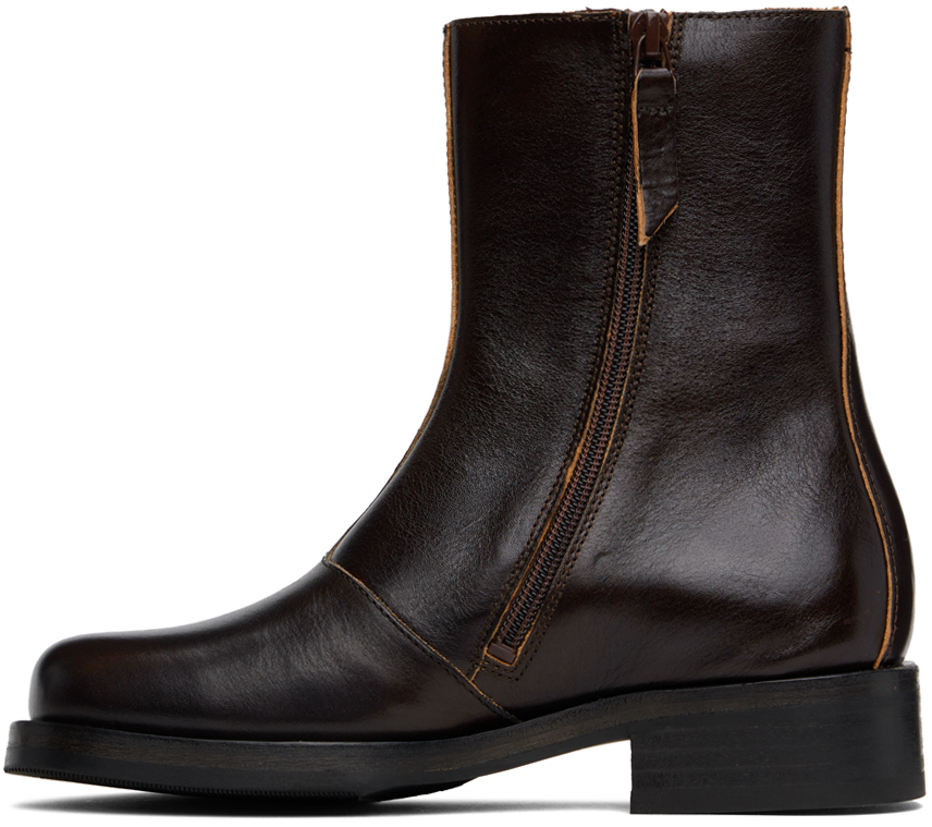 OUR LEGACY Brown Camion Boots