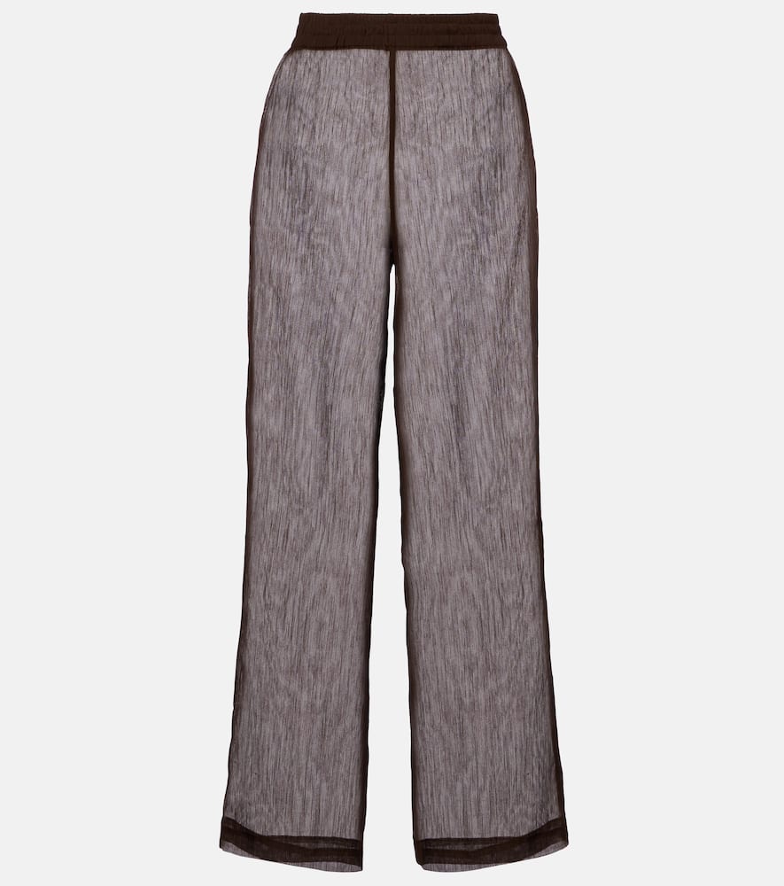 Mika high-rise straight pants