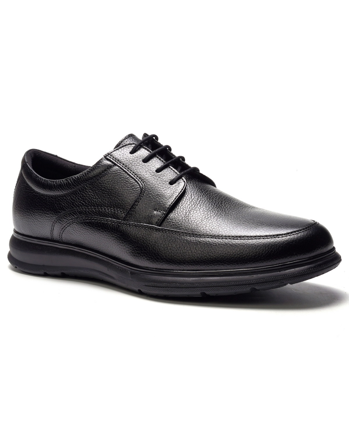 Men's Atlas Hybrid Round-Toe Derby Shoes - Black