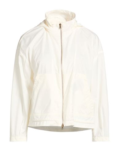 Woman Jacket White Size 4 Polyamide
