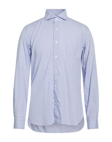 Man Shirt Navy Size 15 Cotton