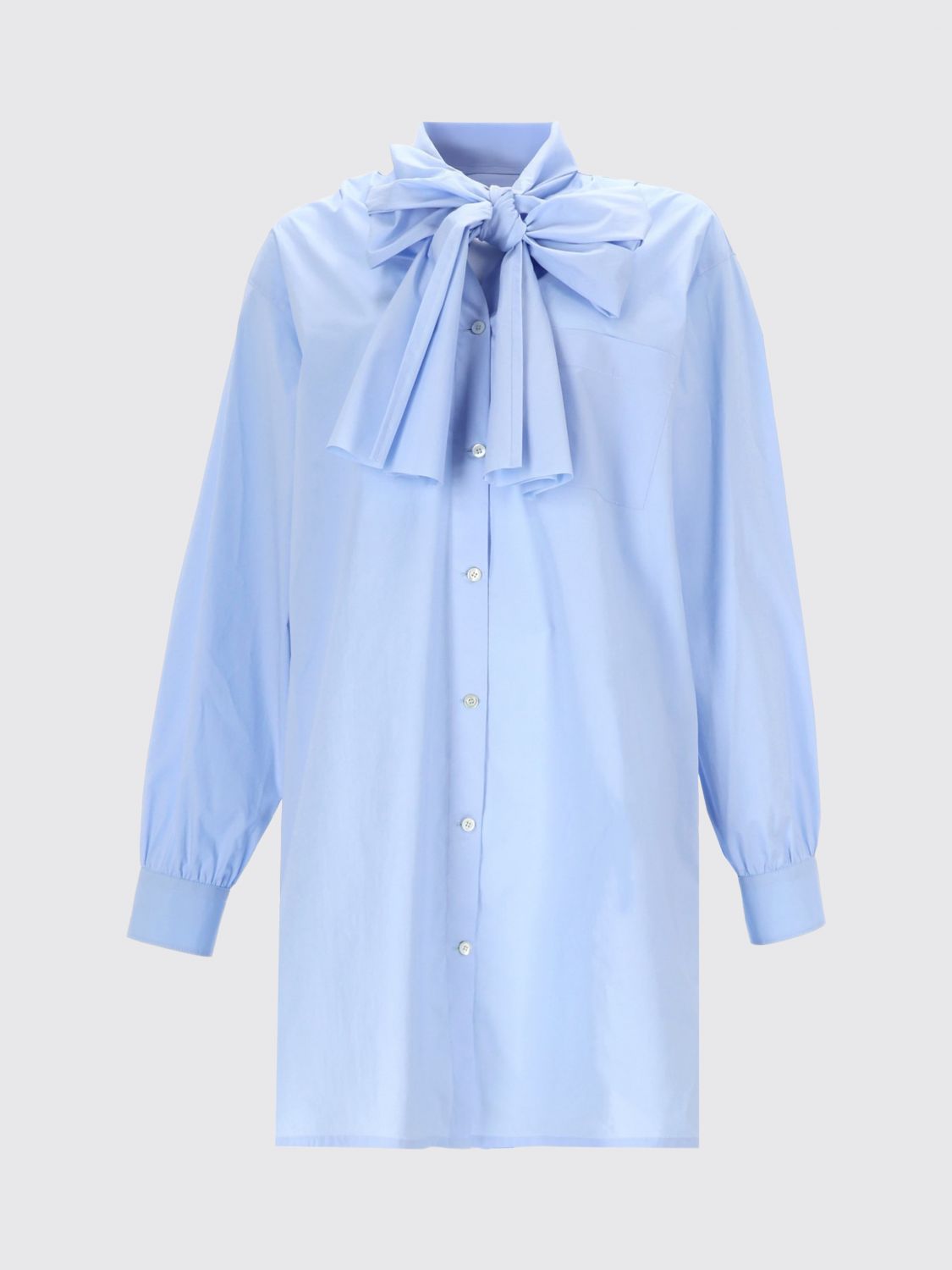 Dress Woman color Gnawed Blue