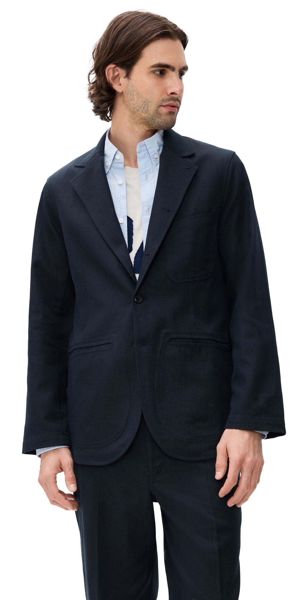 Workwear Suit Jacket Deep Navy