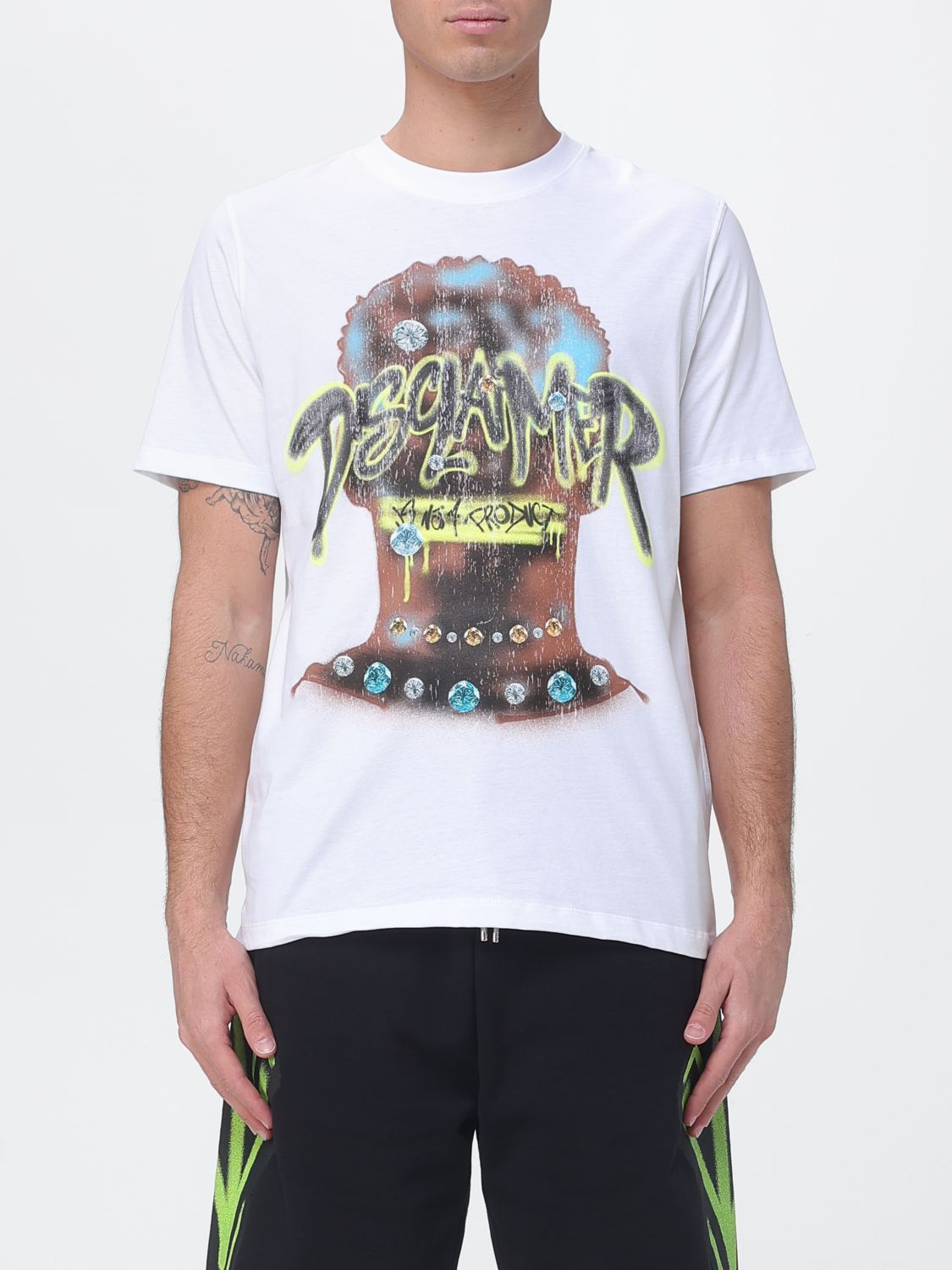 T-Shirt Men color White