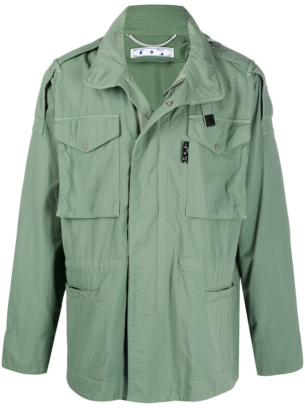 Arrows logo field jacket - Green