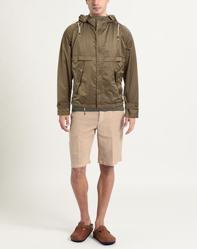 Man Jacket Military green Size 40 Polyester, Polyamide