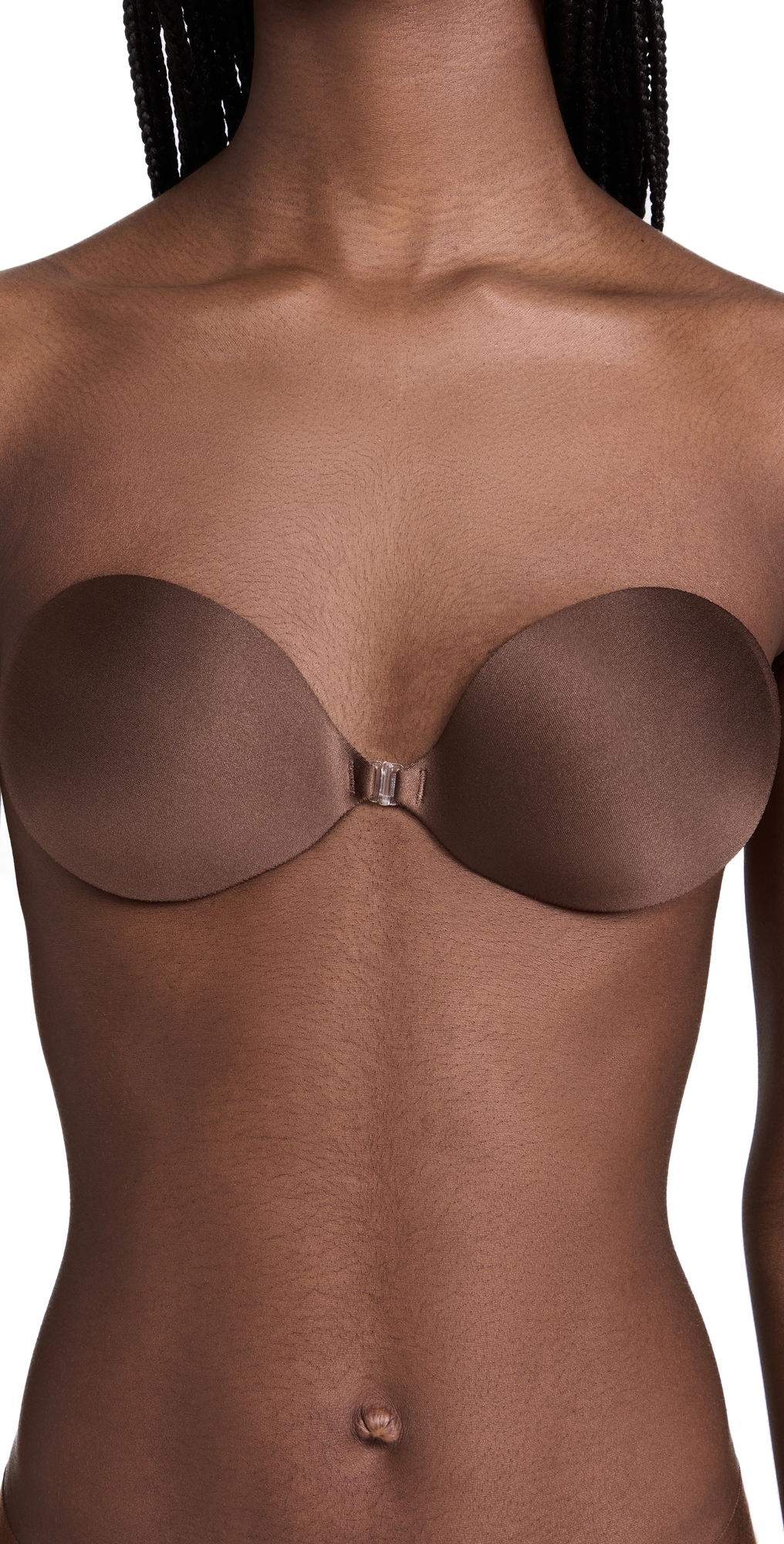 Seamless Push Up Bra Chocolate A