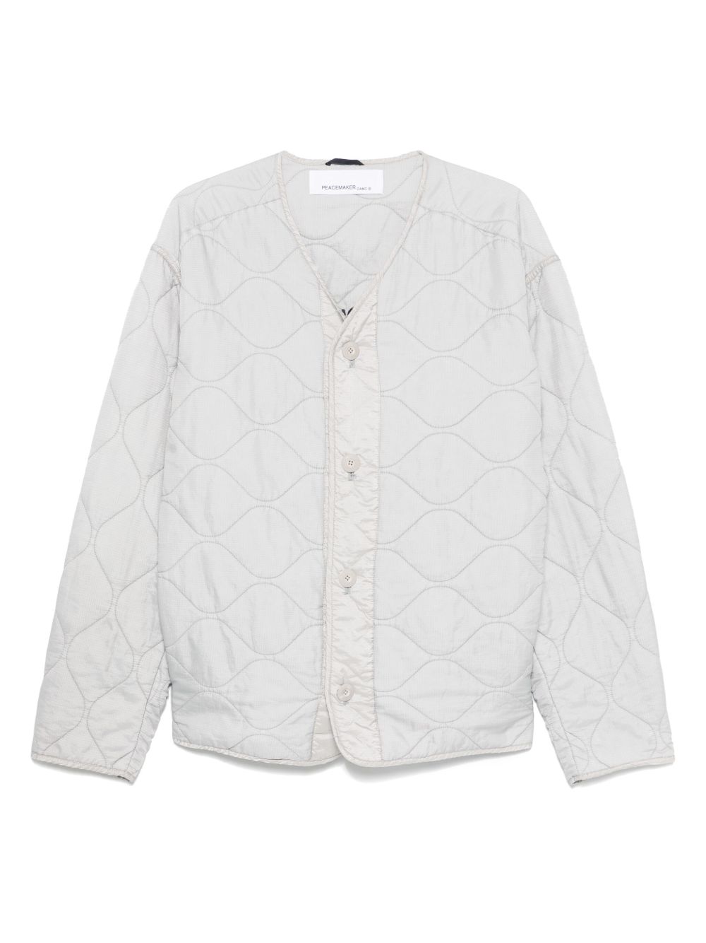 Peacemaker Oamc embroidered-logo jacket - Grey