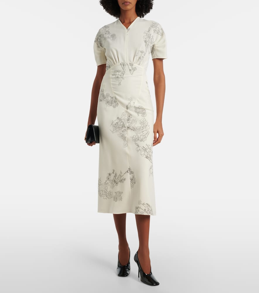 Floral midi dress