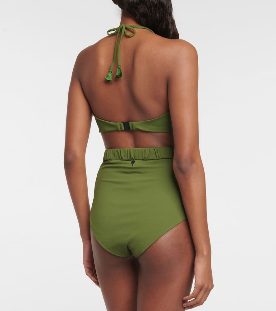 High-rise bikini bottoms