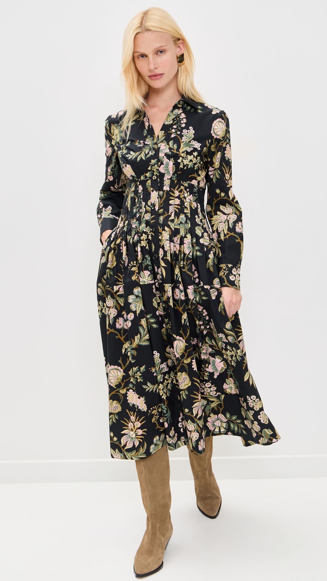 Cameron Dress Clover Black