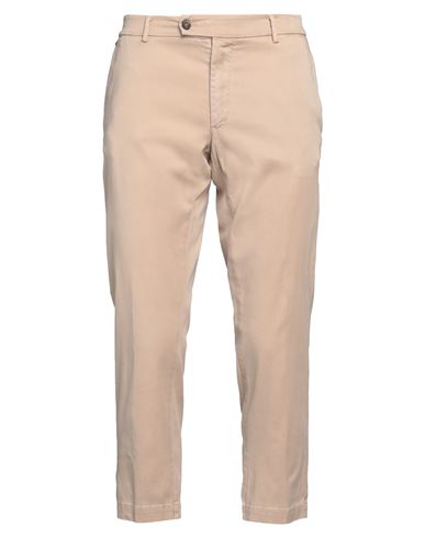 Man Pants Beige Size 34 Lyocell, Cotton, Elastane