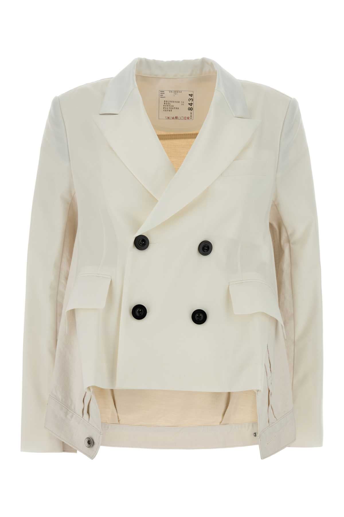 Suiting Blazer — White