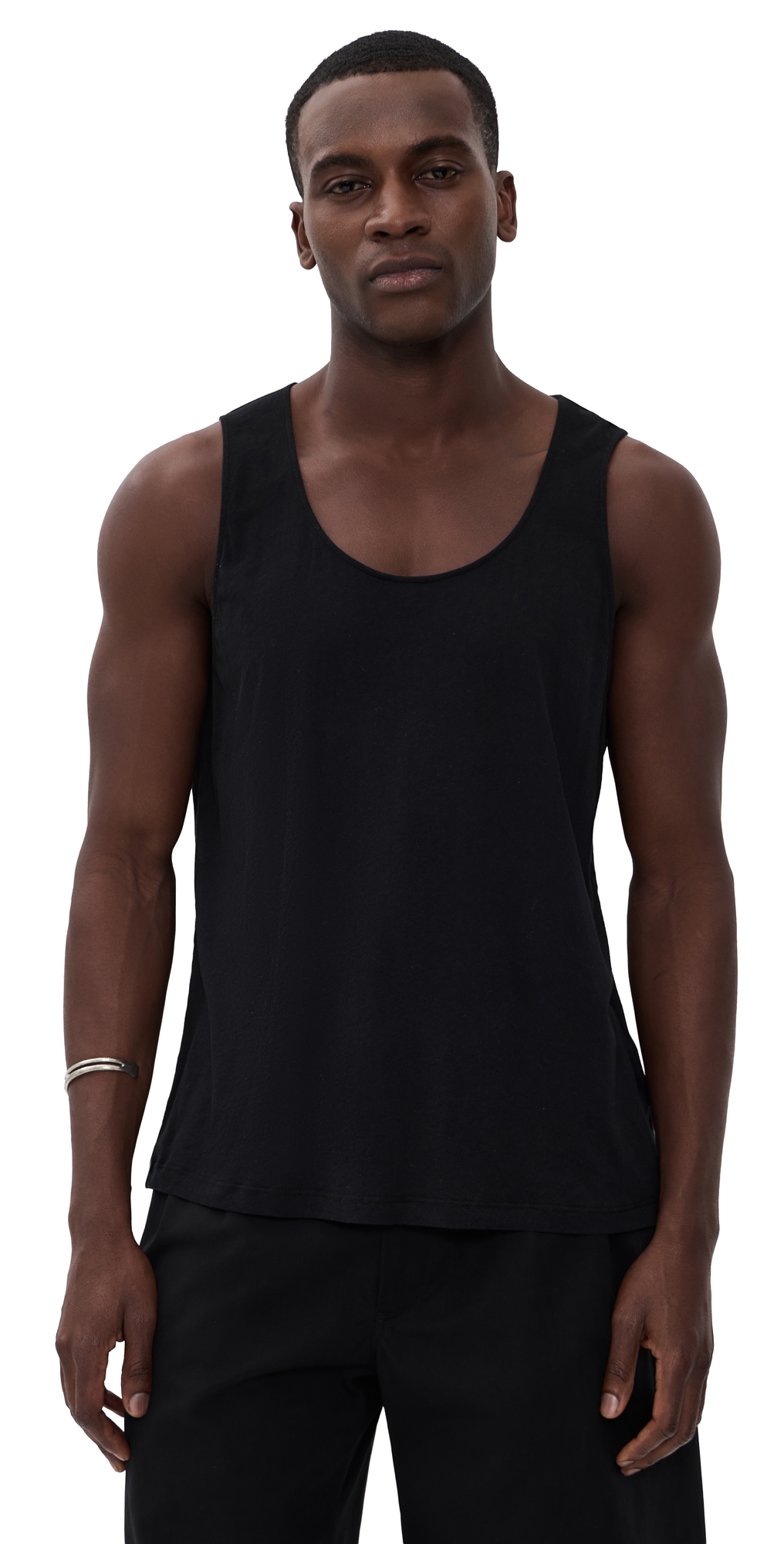 Lightweight Cotton Tank Raven Mist Airveil Cotton