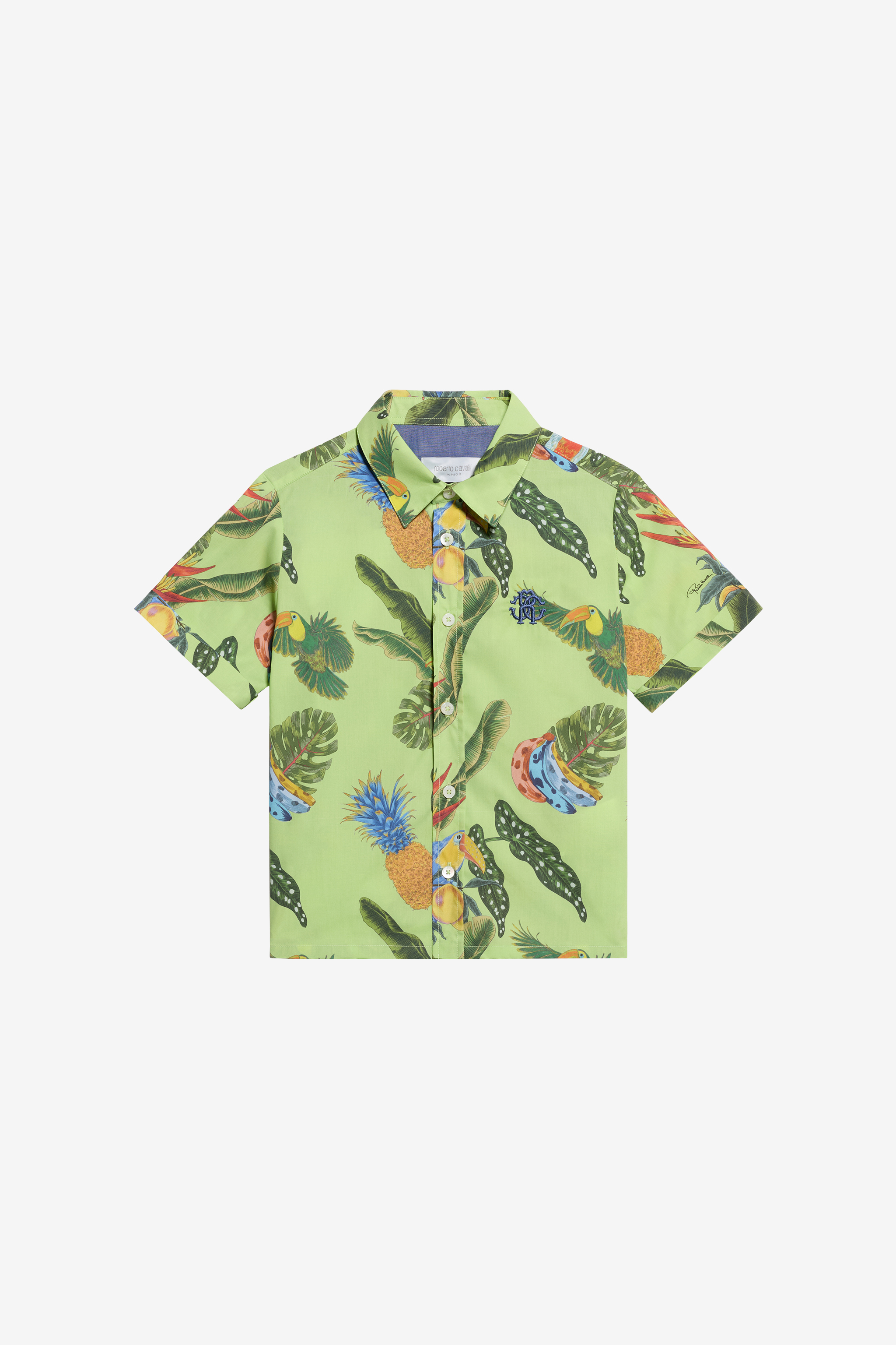Tropicana Print Cotton Shirt