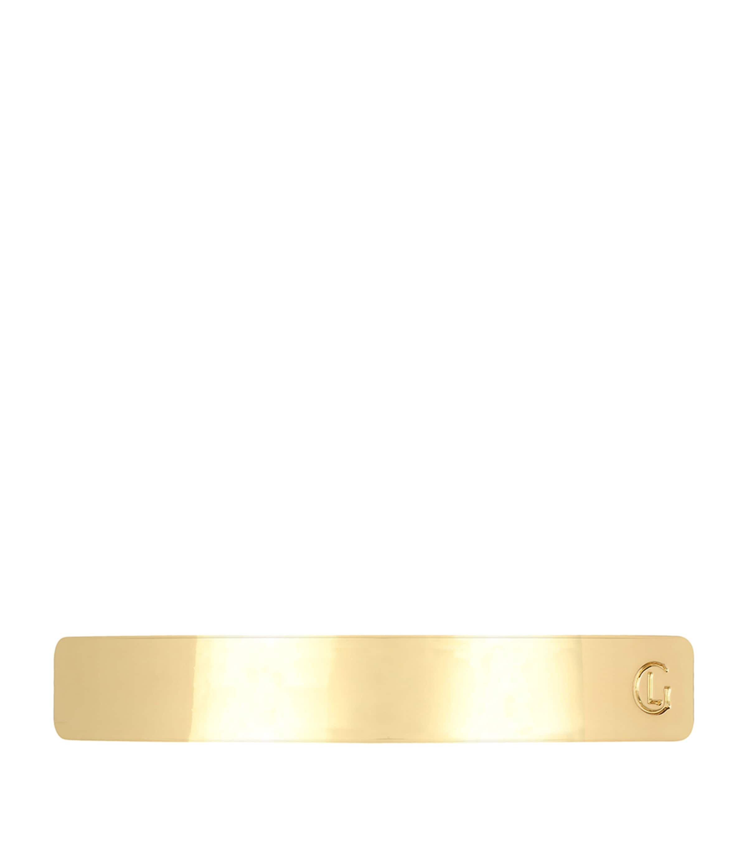Engraved Logo Hair Clip