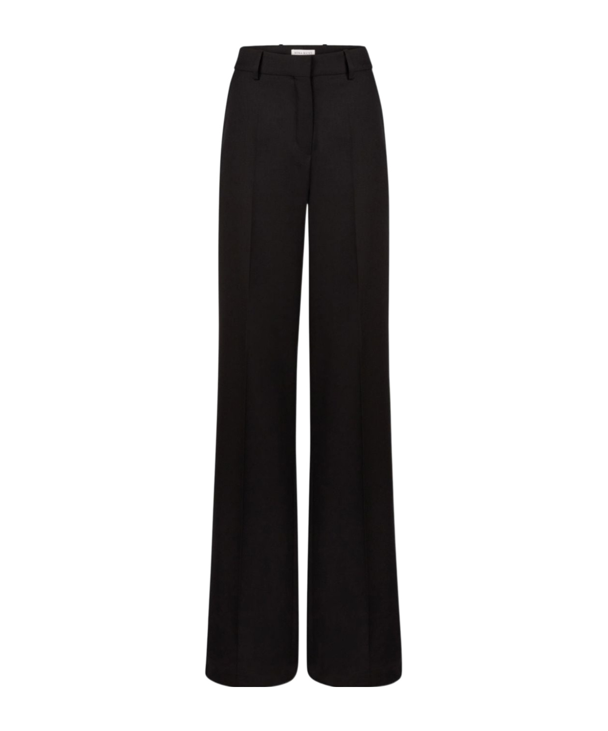 Straight Wool Trousers