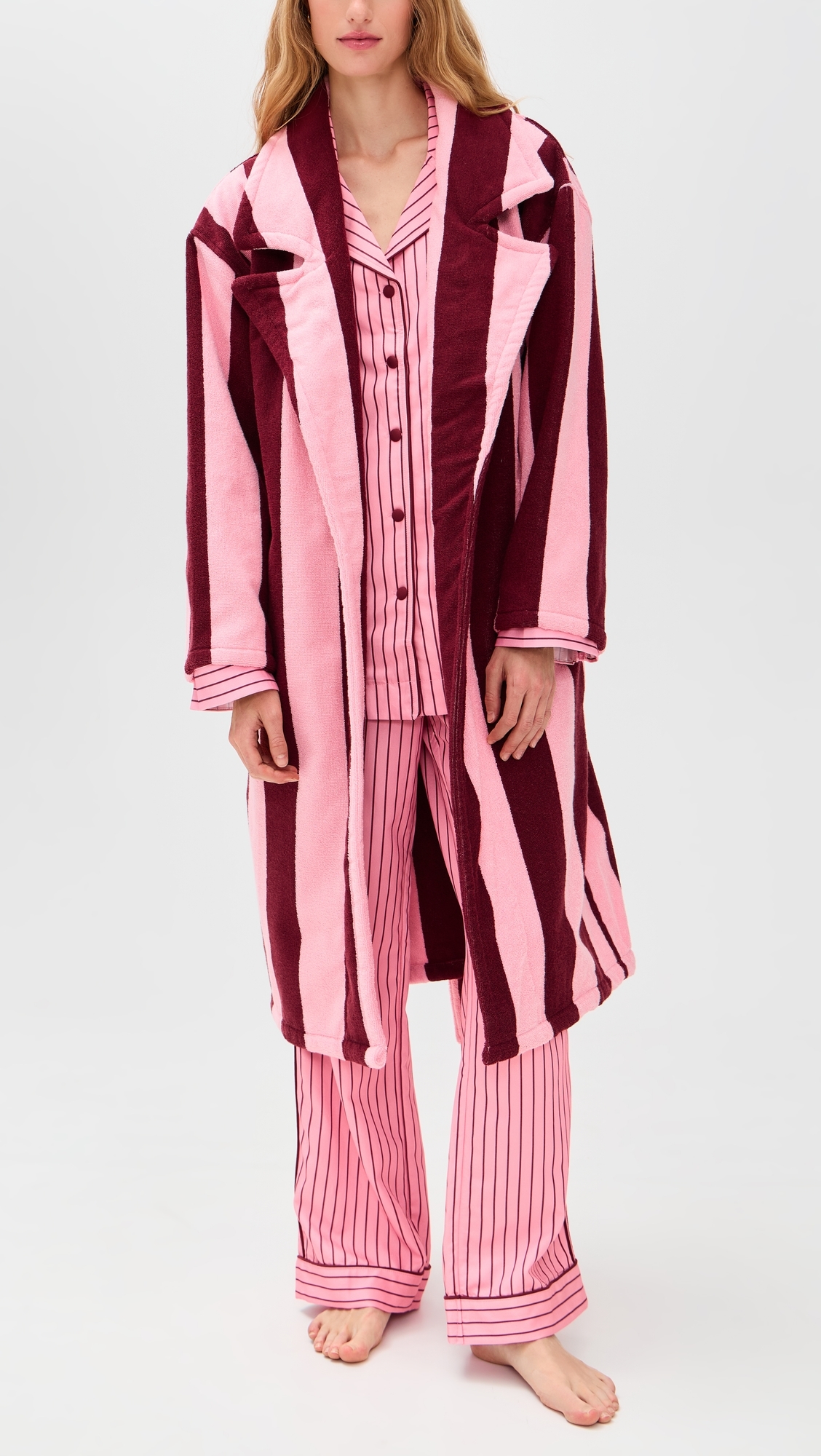 Long Sleeve Sleep Shirt Rocky Road