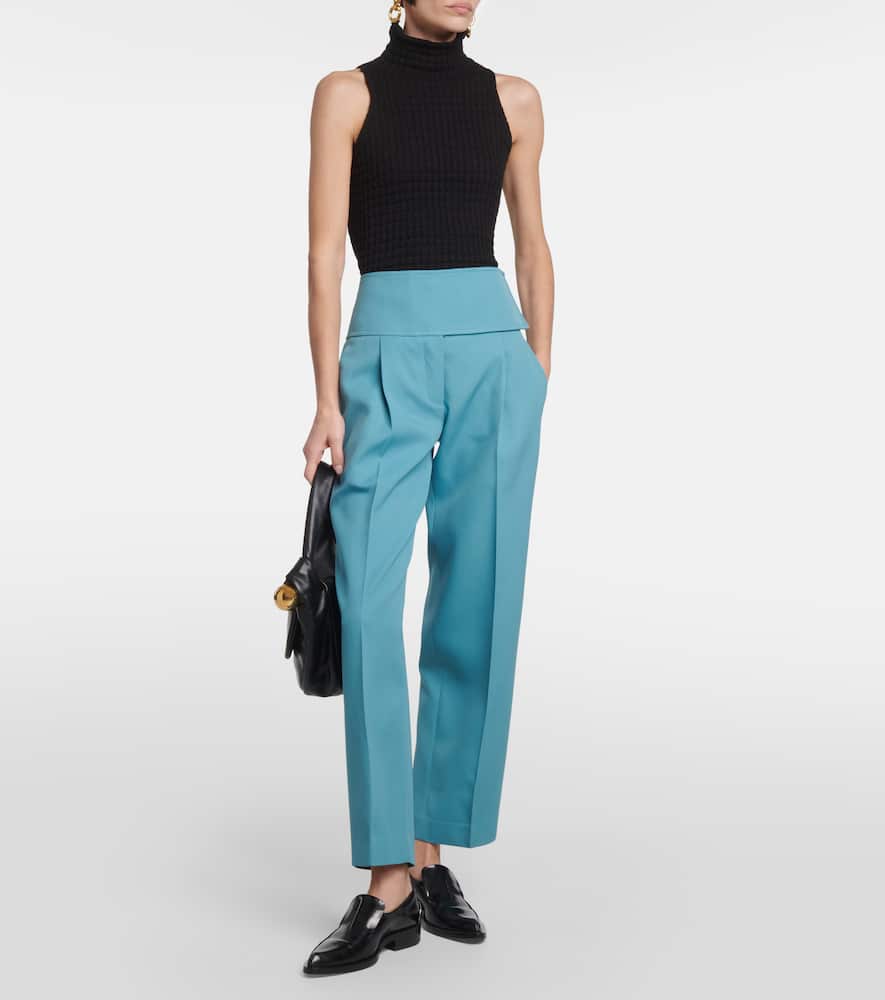 Frayed cotton top