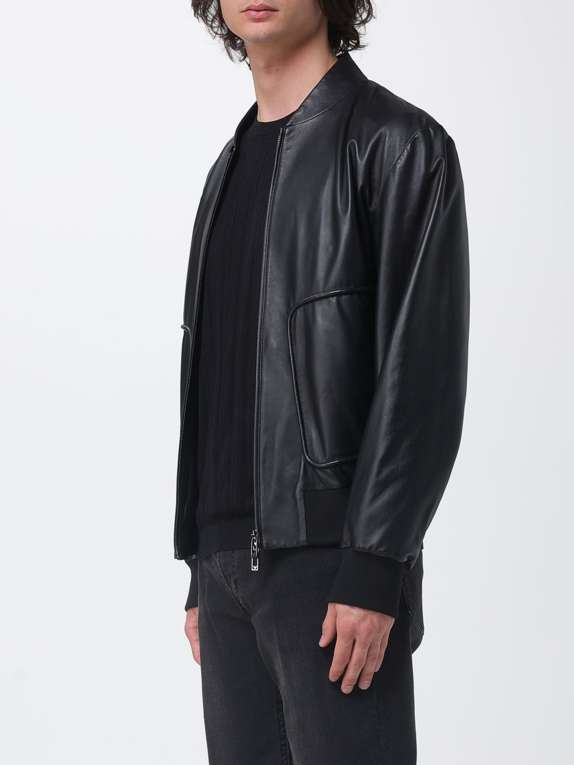 Jacket Men color Black