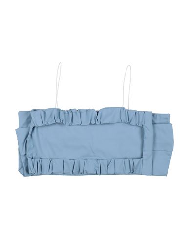 Kid Girl Top Light blue Size 10 Cotton, Elastane