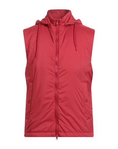 Man Vest Red Size 38 Polyamide