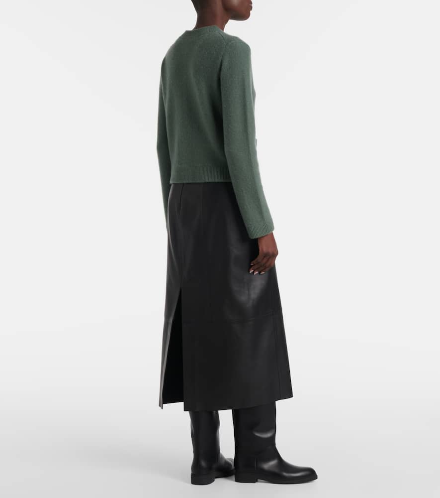 Shrunken Boiled knitted jacket