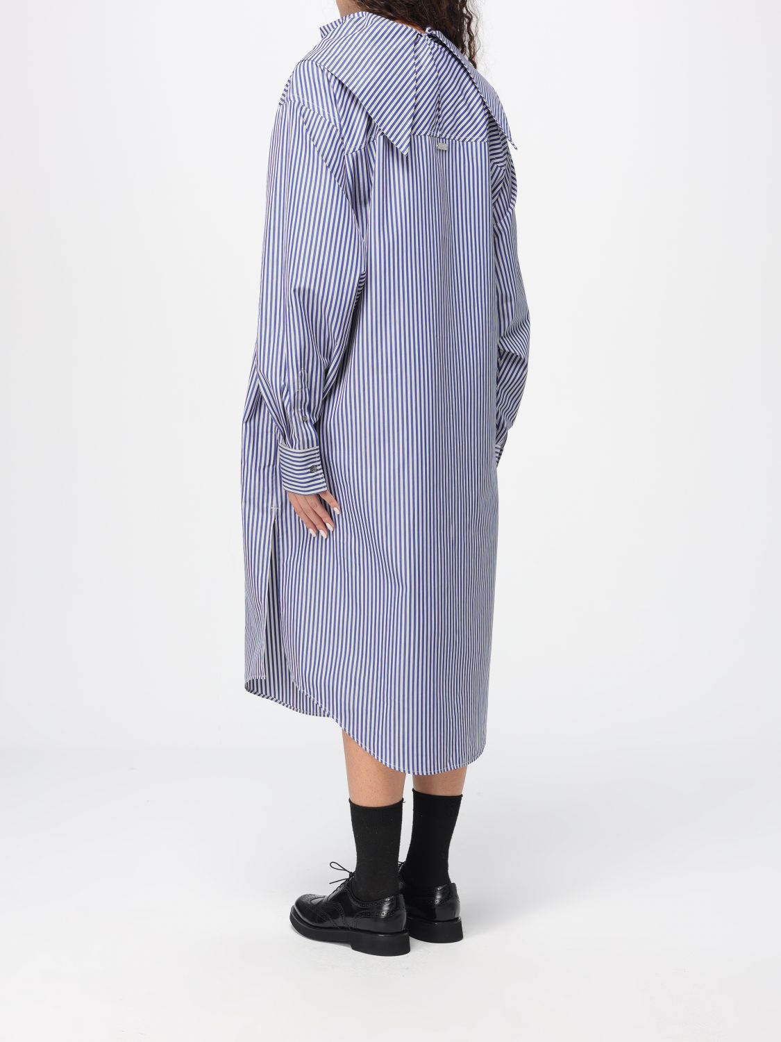 Dress Woman color Gnawed Blue