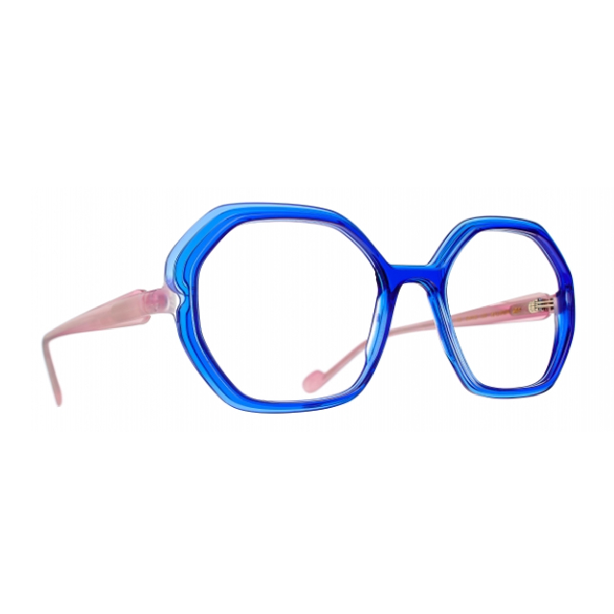 Kalinda 261 Blu Celluloid Occhiali Vista - Women