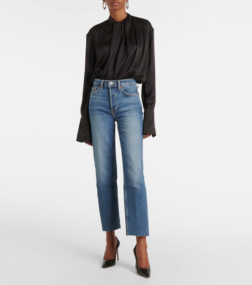 70s Stove Pipe straight jeans