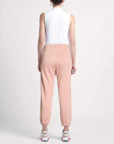 Woman Pants Blush Size M Cotton, Polyester