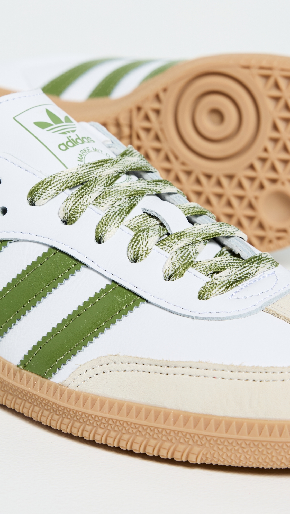 Samba OG W Sneakers White/Tech Olive