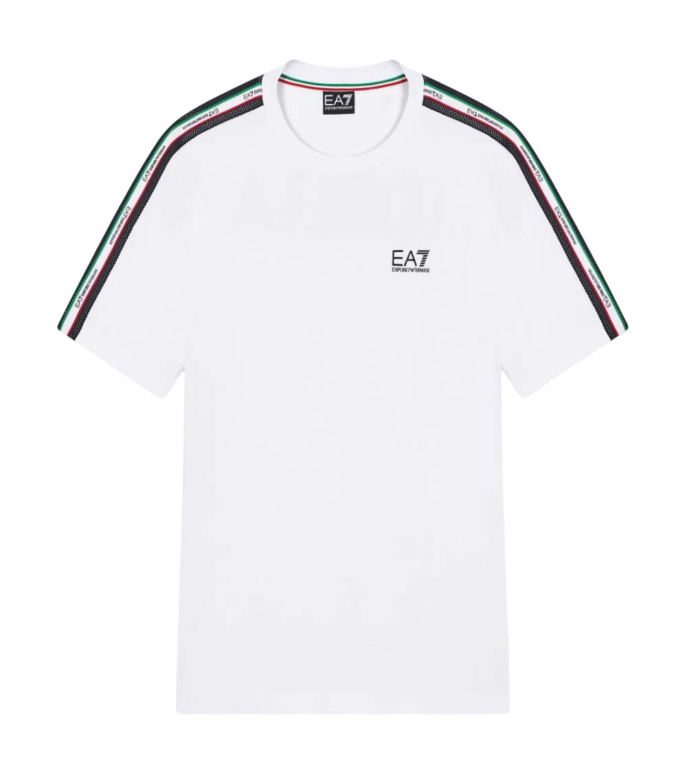 White Logo Crew Neck T-Shirt