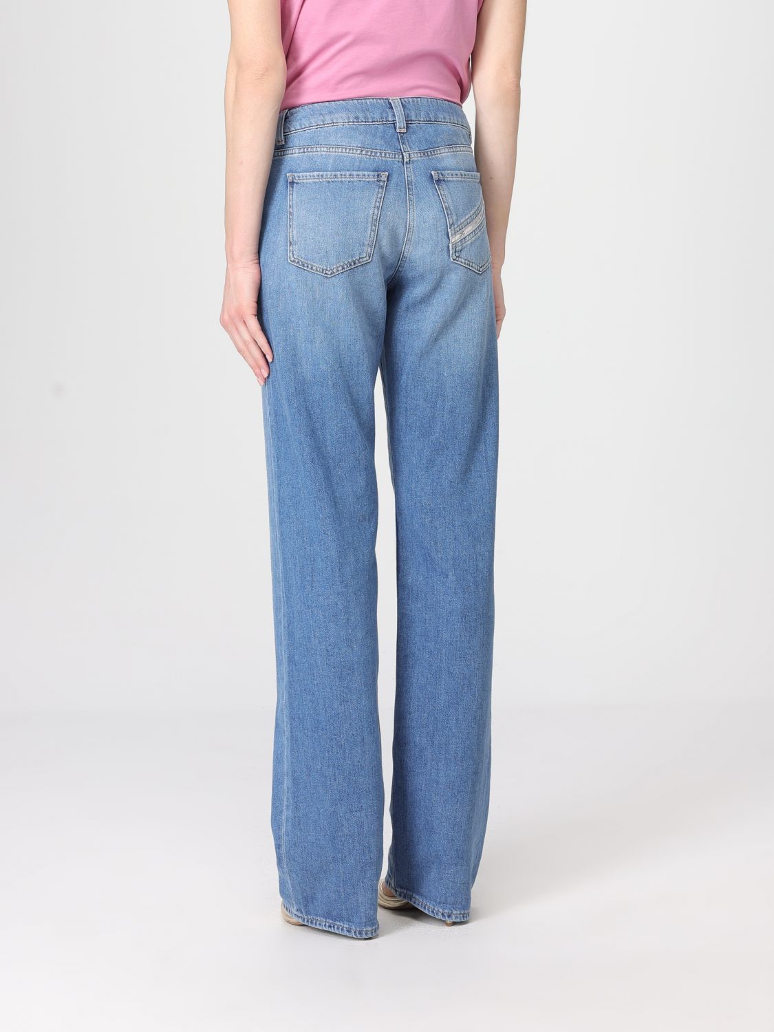 Jeans Woman color Gnawed Blue