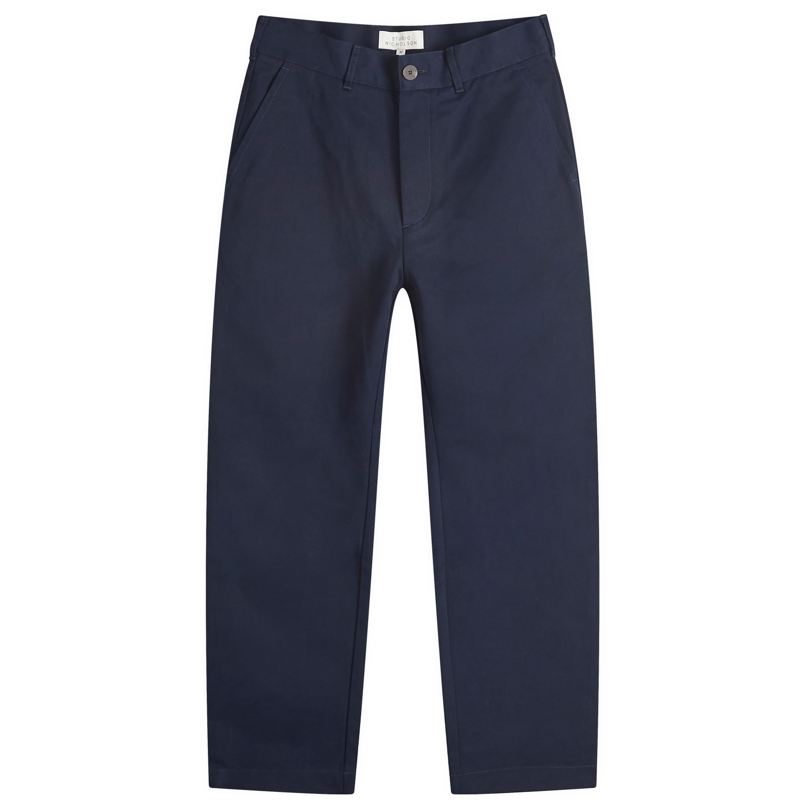 Men's Bill Slim Leg Trousers in Dark Navy