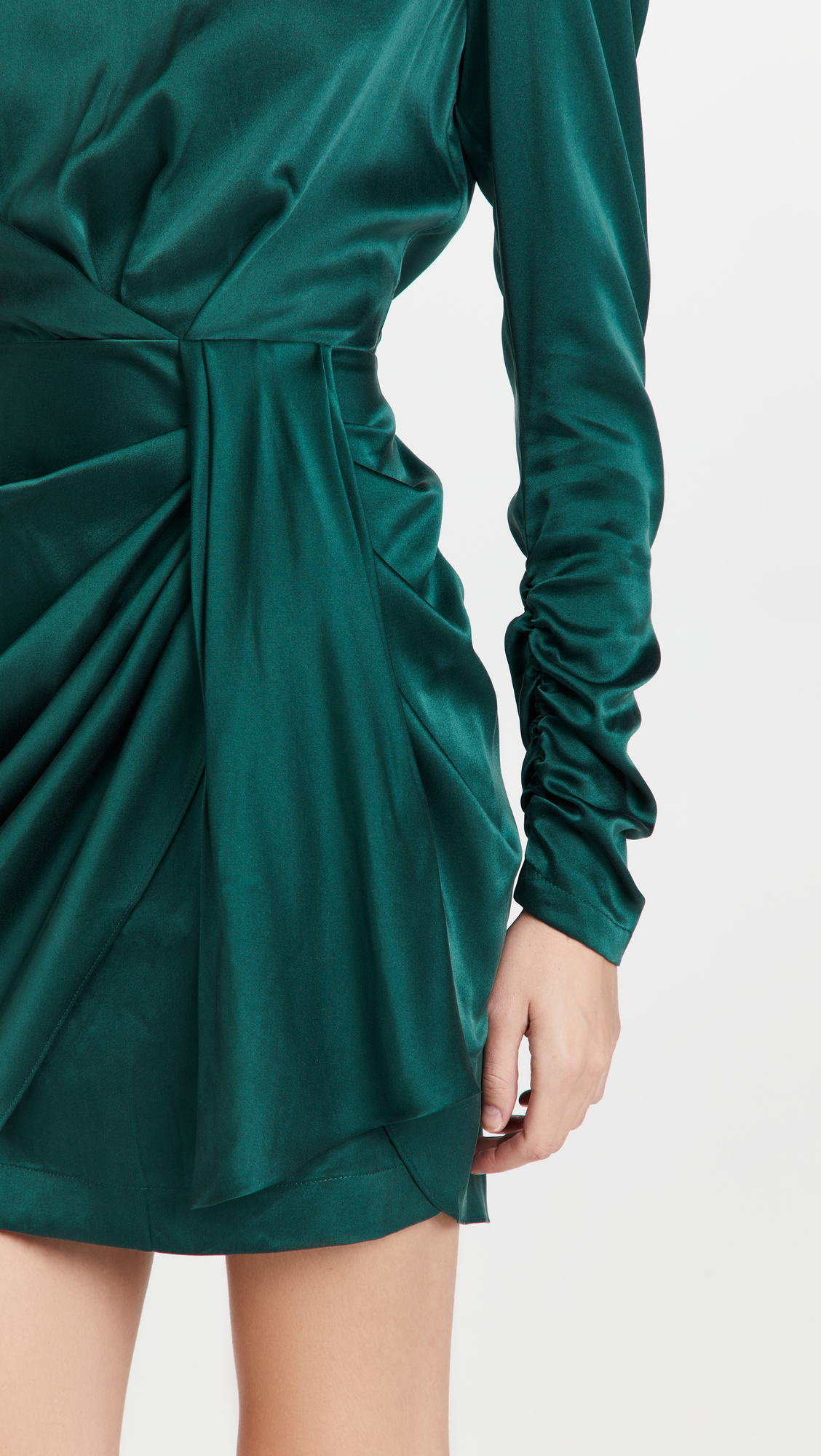 Silk Drape Dress