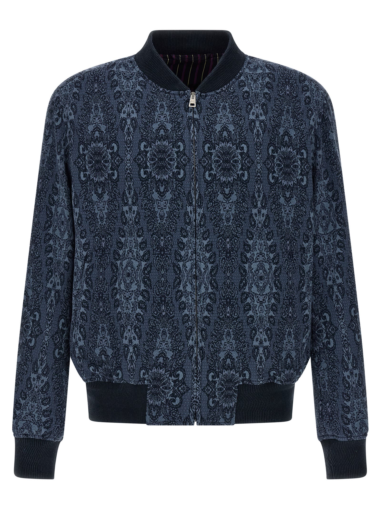 Jacquard Bomber Jacket Casual Jackets, Parka